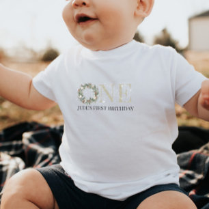 T-shirt Pour Bébé ASPEN Winter ONEderland First Birthday Infant Shir
