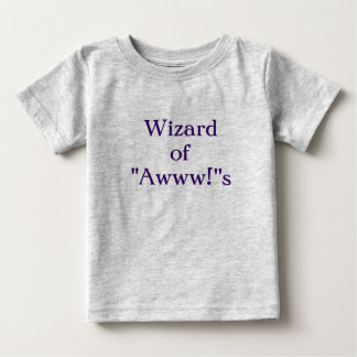 T-shirt Pour Bébé Assistant de "Awww!"