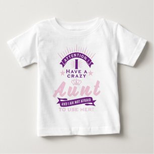 T-shirt Pour Bébé Attention