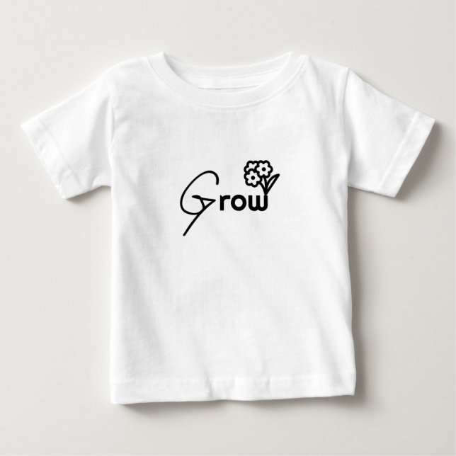 T-shirt Pour Bébé Augmenter (Devant)