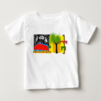 T-shirt Pour Bébé Australie - ULURU - Outback - désert -