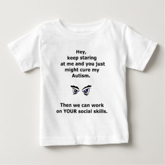 T-shirt Pour Bébé Autisme/KeepStaring