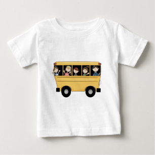 T-shirt Pour Bébé Autobus scolaire