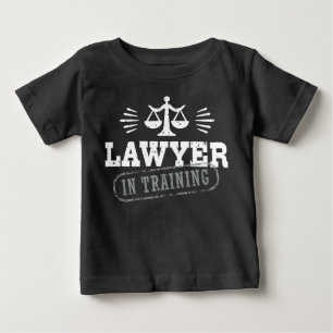 T-shirt Pour Bébé Avocat En Formation