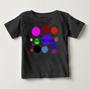 T-shirt Pour Bébé Babby Bubbles Kinder Multi bulle)