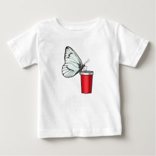T-shirt Pour Bébé Babfly Drinking