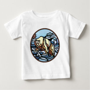 T-shirt Pour Bébé Baby Bear Tribal Chemise Polar Ours Baby Chemises