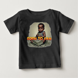 T-shirt Pour Bébé Baby Boss Né Pour Gagner