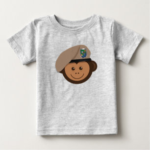T-shirt Pour Bébé Baby Monkey Ranger