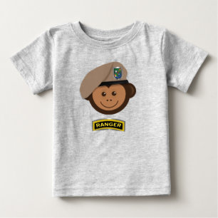 T-shirt Pour Bébé Baby Monkey Ranger