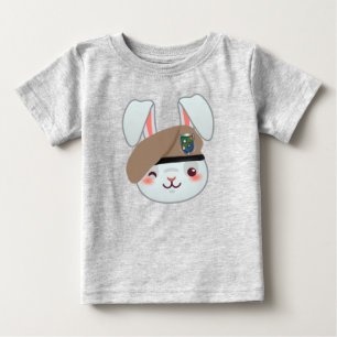 T-shirt Pour Bébé Baby Ranger Lapin