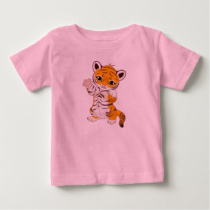 T-shirt Pour Bébé Baby Tiger