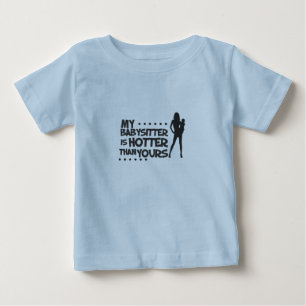 T-shirt Pour Bébé babysitter chaude