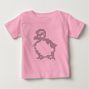 T-shirt Pour Bébé babysuit organique de point de croix