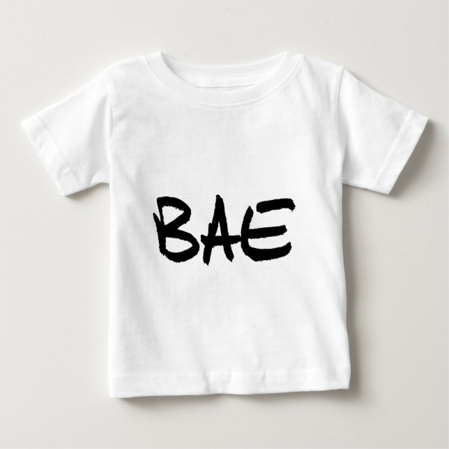 T-shirt Pour Bébé BAE - Avant quiconque d'autre (Devant)