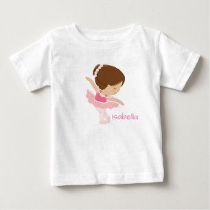 T-shirt Pour Bébé Ballerina