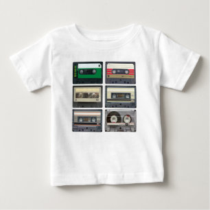 T-shirt Pour Bébé Bandes de cassettes