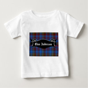 T-shirt Pour Bébé Bannière Clan Anderson