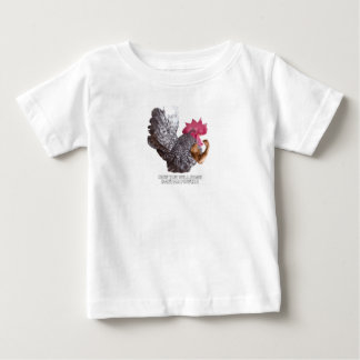 T-shirt Pour Bébé Bantam Power ! Chabo Rooster| Bantam Chicken Power