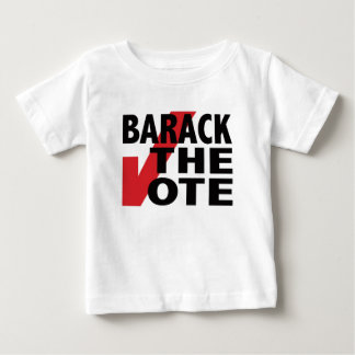 T-shirt Pour Bébé Barack le vote
