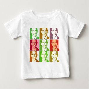 T-shirt Pour Bébé Barack Obama 
