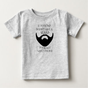 T-SHIRT POUR BÉBÉ BARBE DE PAPA
