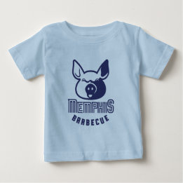 T-shirt Pour Bébé Barbecue de Memphis