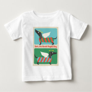T-shirt Pour Bébé Bark, Le Herald Angels Chante