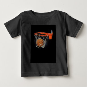 T-shirt Pour Bébé Basket