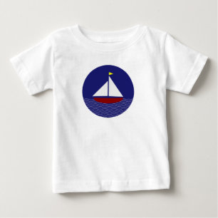 T-shirt Pour Bébé Bateau