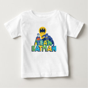 T-shirt Pour Bébé Batman   Team Batman