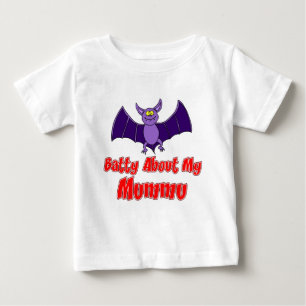 T-shirt Pour Bébé Batty à propos de ma maman