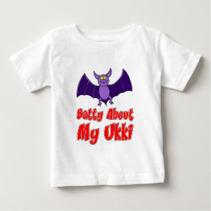 T-shirt Pour Bébé Batty à propos de mon Ukki