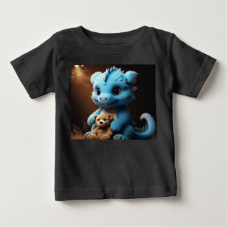 T-shirt Pour Bébé Bay Dragon avec Teddy Tee