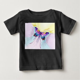 T-shirt Pour Bébé Beau Papillon