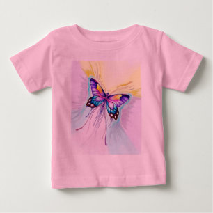 T-shirt Pour Bébé Beau Papillon