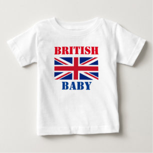 T-SHIRT POUR BÉBÉ BÉBÉ BRITANNIQUE
