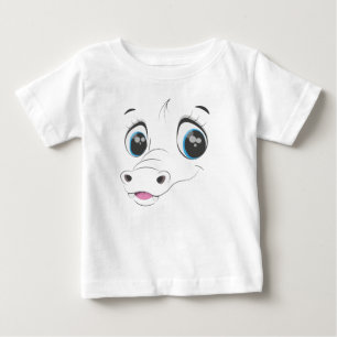 T-shirt Pour Bébé Bebe Cocodrilo playera para niños