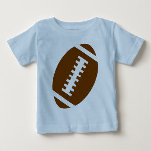 T-shirt Pour Bébé BÉBÉ DE FOOTBALL Bleu clair Graphique de footbal