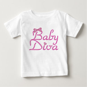 T-shirt Pour Bébé Bébé Diva