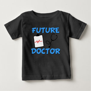 T-shirt Pour Bébé Bébé drôle de futur docteur