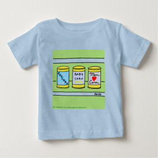 T-shirt Pour Bébé Bébé drôle mignon sur la chemise Les nouvelles mèr