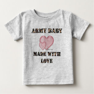 T-shirt Pour Bébé bébé du 7h du matin 7x fait avec amour par Dani