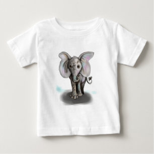 T-shirt Pour Bébé Bébé éléphant
