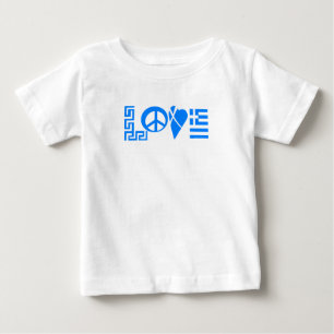 T-shirt Pour Bébé Bébé grec d'amour
