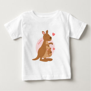 T-shirt Pour Bébé Bébé kangourou mignon joey