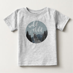 T-shirt Pour Bébé Bébé sauvage T d'enfant