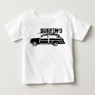 T-shirt Pour Bébé Bébé surfant