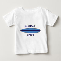 Bébé surfeur bleu