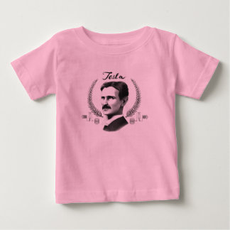 T-shirt Pour Bébé Bébé Tesla bio